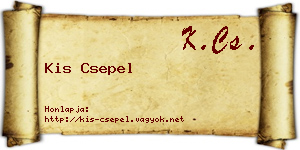 Kis Csepel névjegykártya